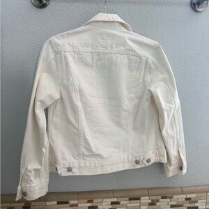 Classic White Denim Jacket